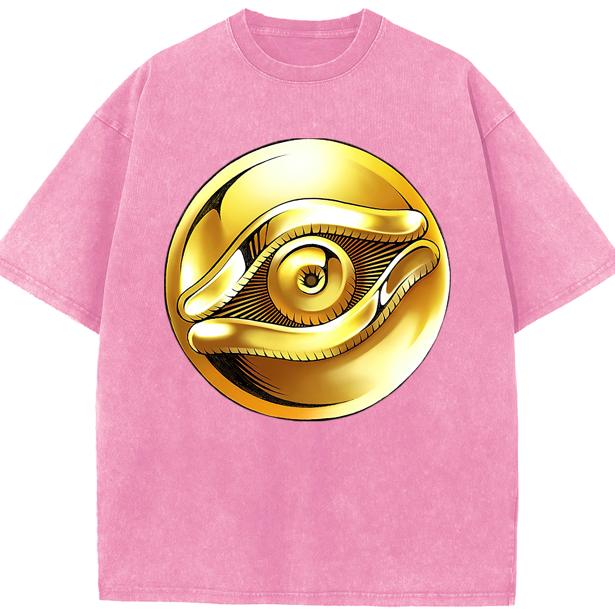 （画像用） 遊☆戯☆王 Yu-Gi-Oh! 綿100% ヴィンテージ風 半袖Tシャツ（フロントプリント）